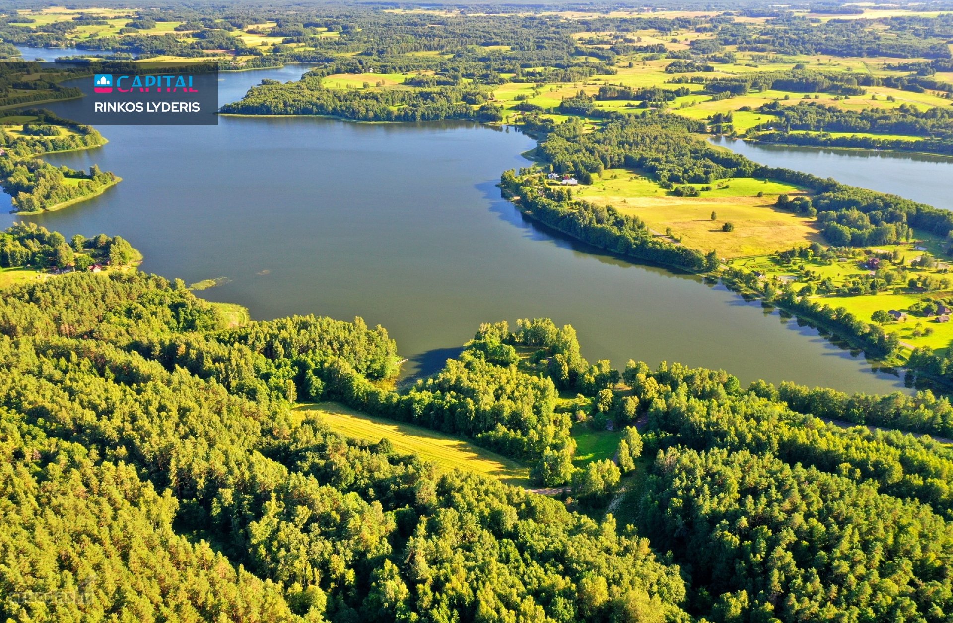 Išskirtinė 3,42 ha sodybvietė su beveik 500 m