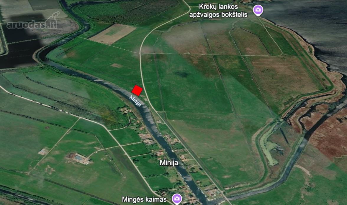 Parduodamas 1,05 Ha Sklypas Ant Minijos Upės