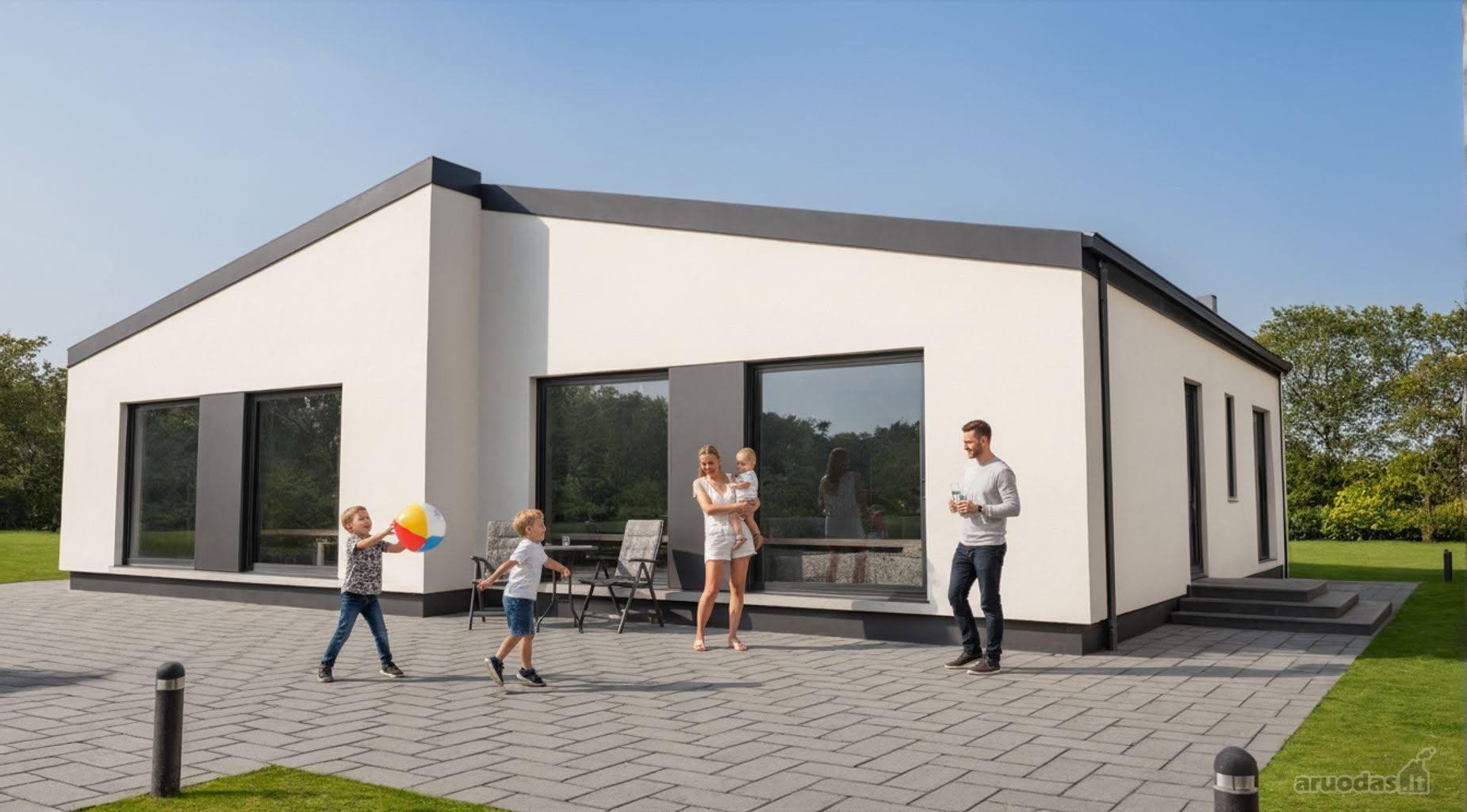Keturių dvibučių projektas, Šlienavoje, Kauno