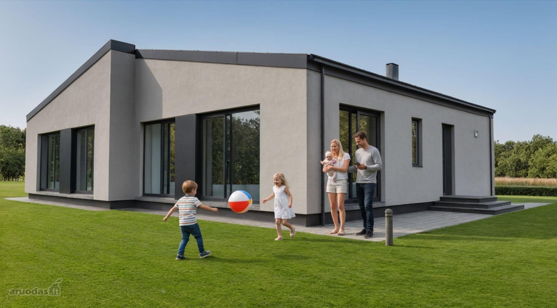Keturių dvibučių projektas, Šlienavoje, Kauno