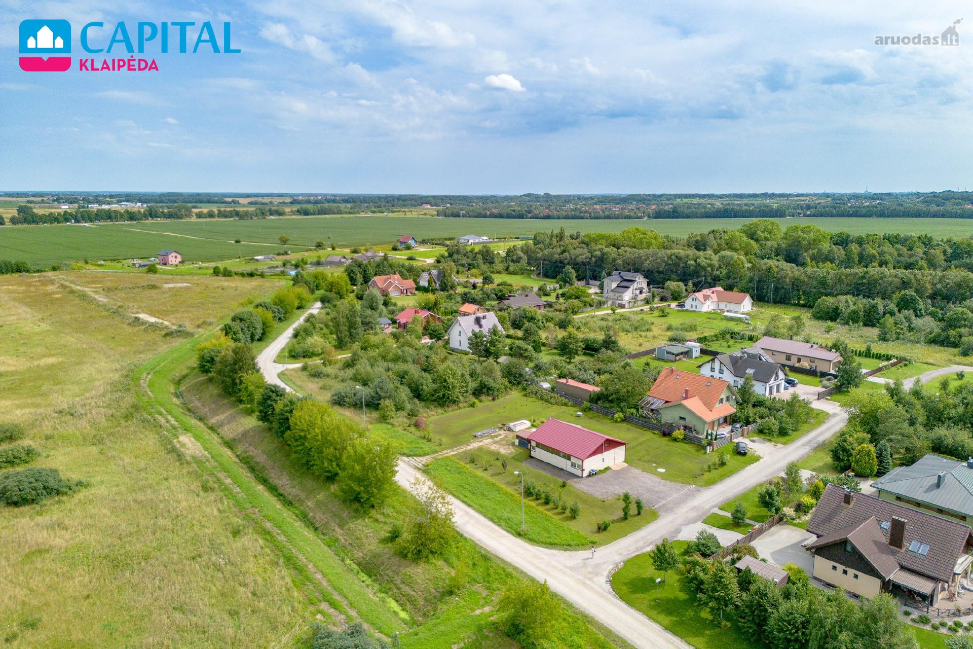 15 Arų Kampinis Sklypas Kunkiuose, Netoli