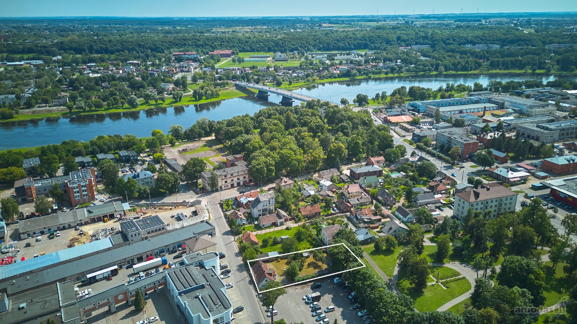 Parduodamas 10,53 A Sklypas Su Gyvenamuoju