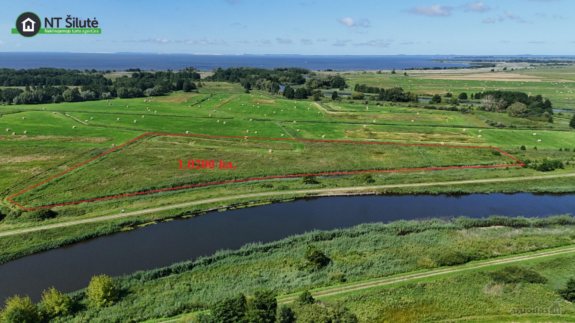 Parduodamas 1,0200 ha žemės ūkio paskirties