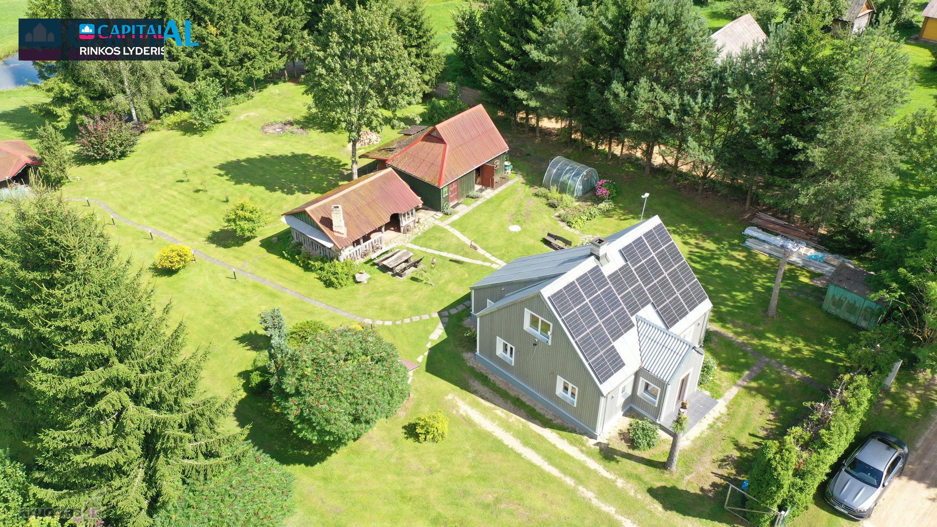 Parduodama pilnai atstatyta sodyba 101 kv.m.
