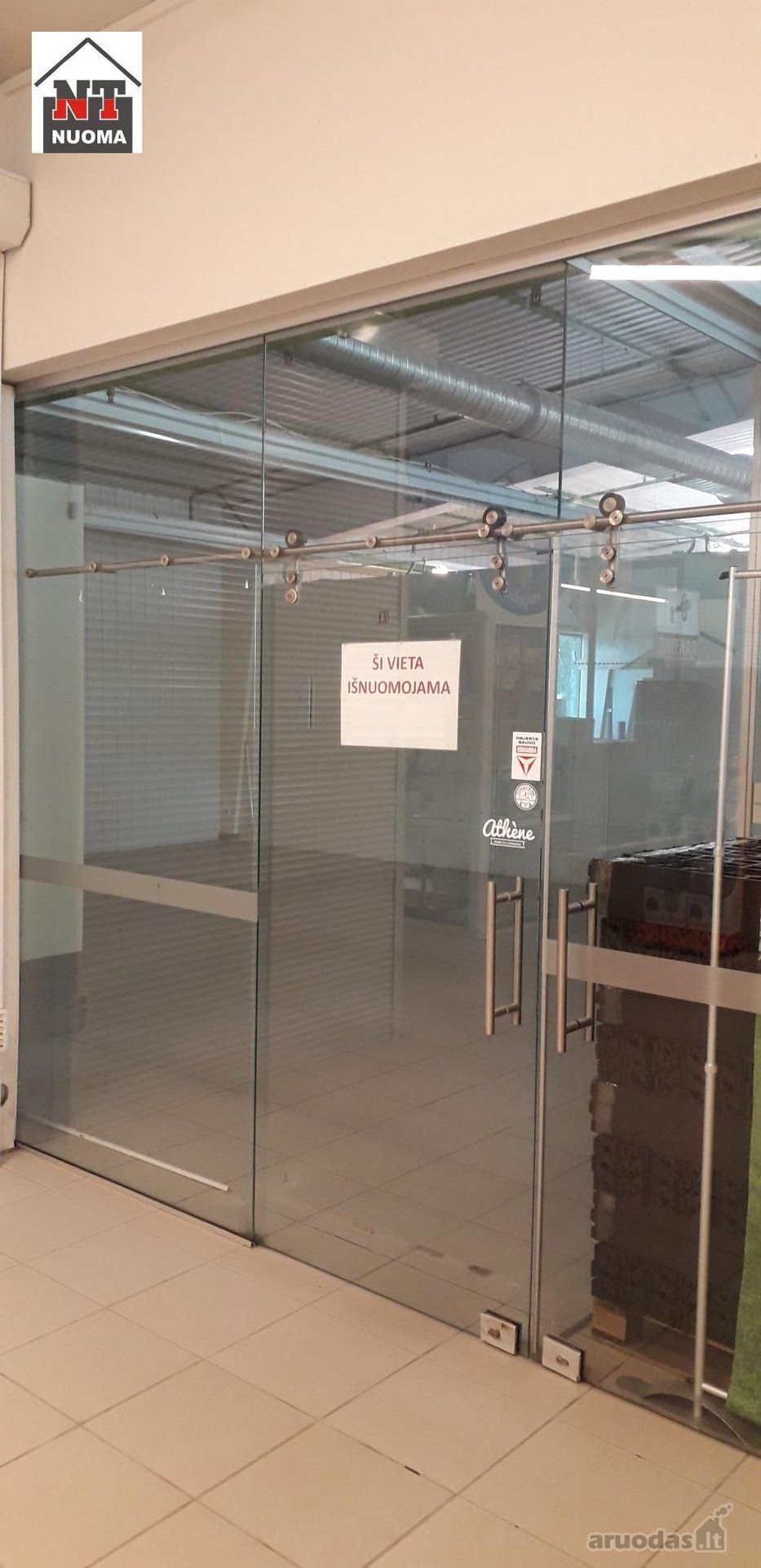 Išnuomojamos prekyboai ar paslaugų veiklai