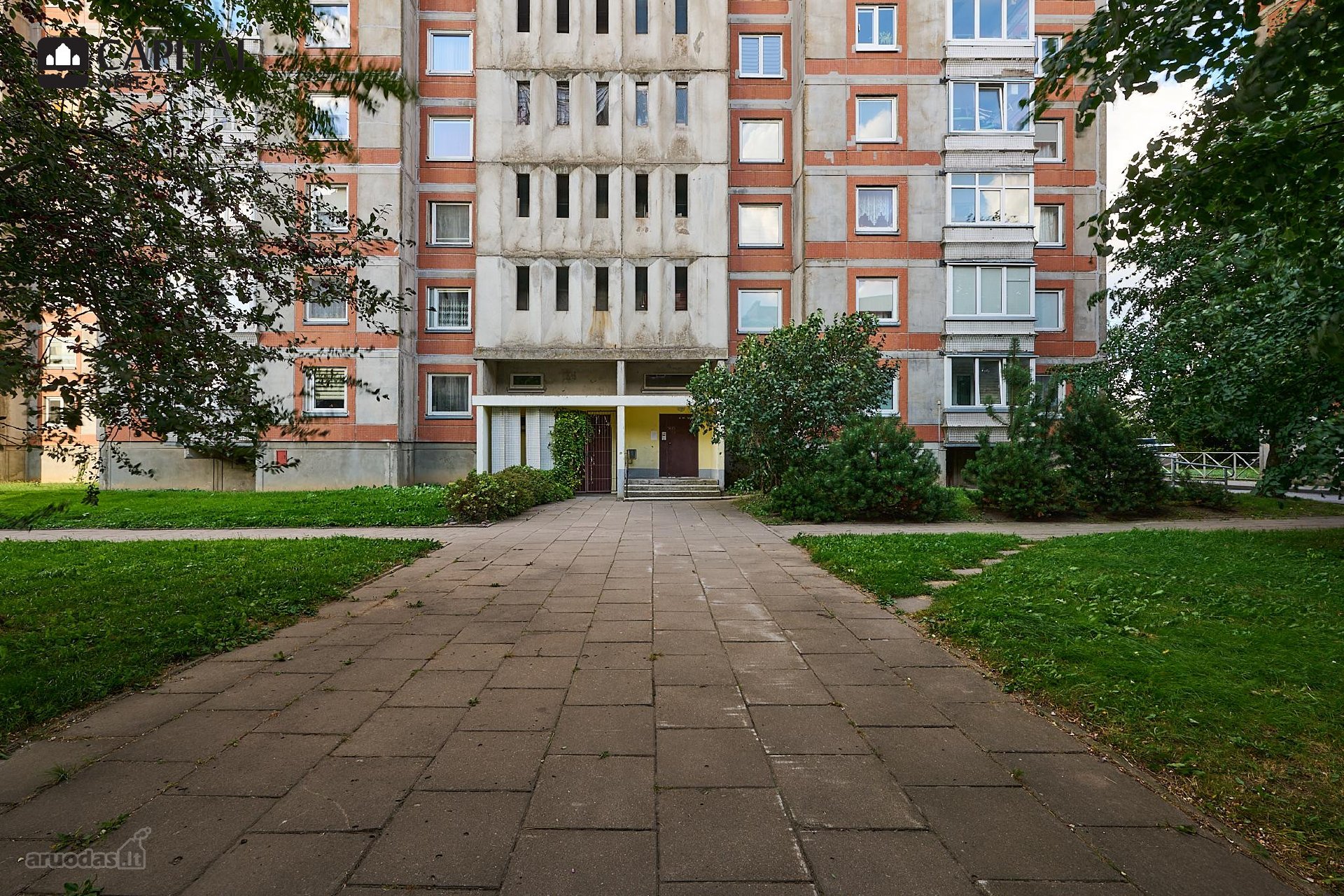 Parduodamas tvarkingas butas pirmame aukšte