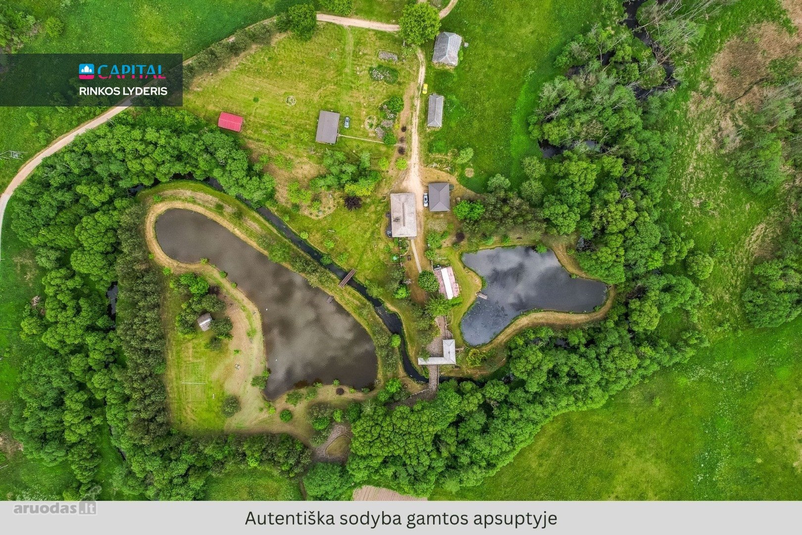 Autentiška sodyba 30 km nuo Vilniaus: