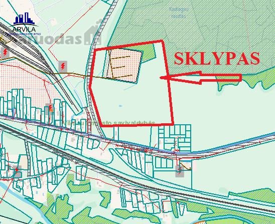 Parduodamas sklypas Pramonės g. Naujoji