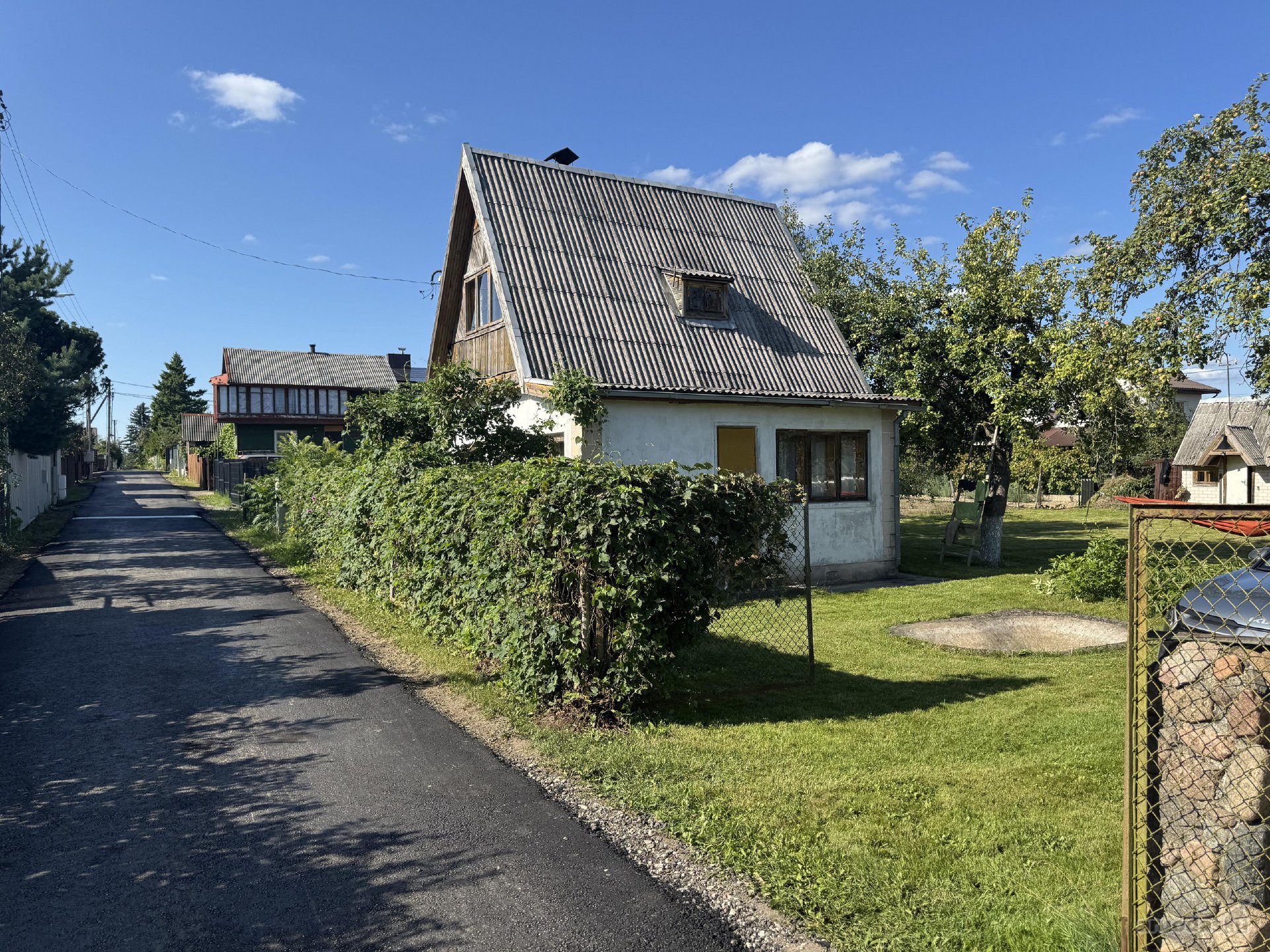 Parduodamas 6 Arų Sodo Sklypas Su Mūriniu