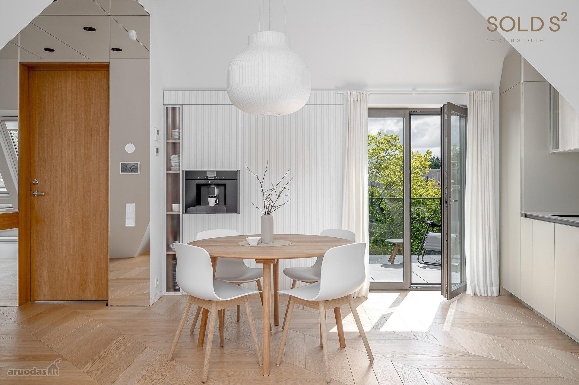 Šalia Birutės parko parduodami penthouse