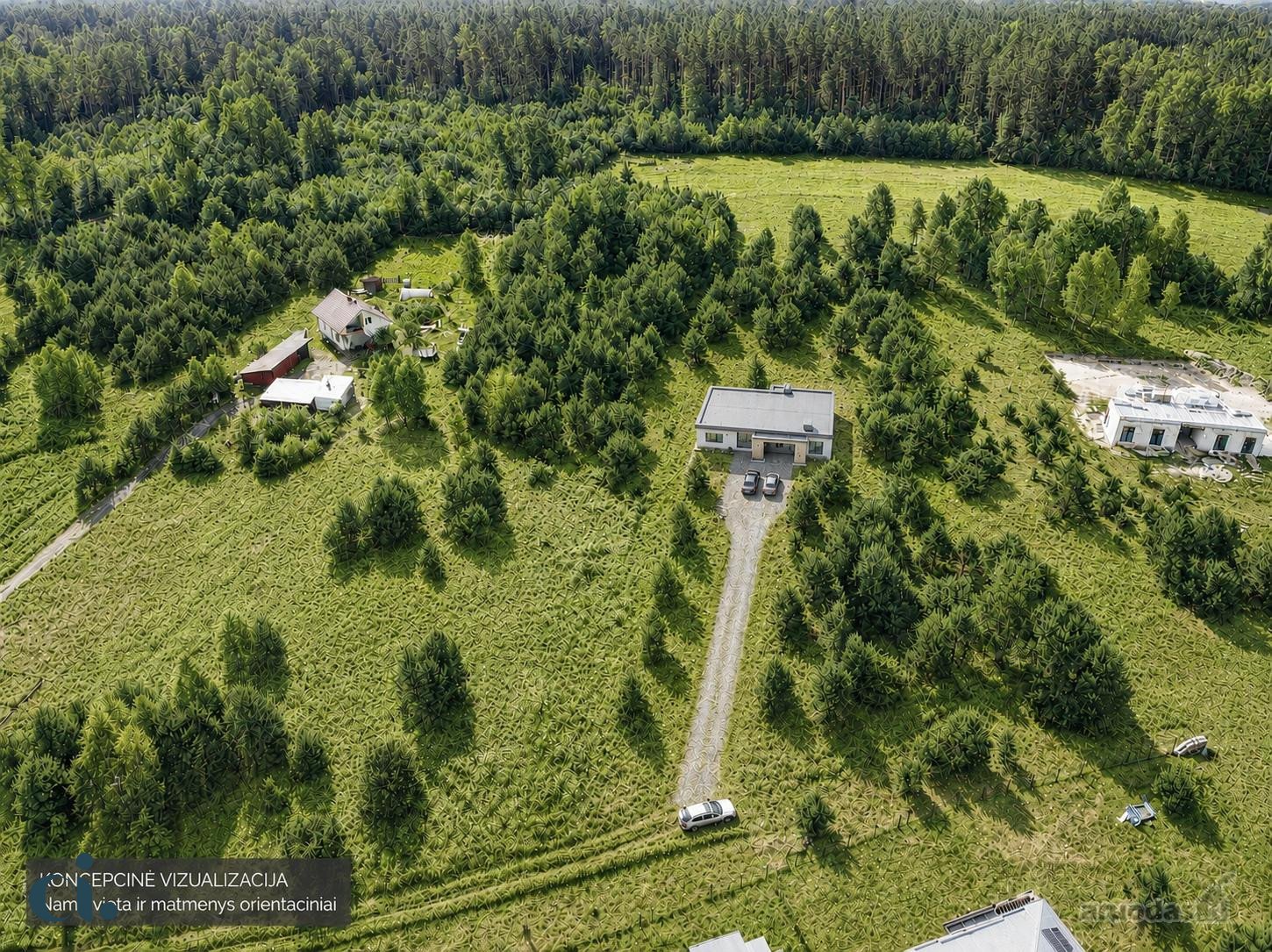 Parduodamas Unikalus 40 Arų Sklypas Su