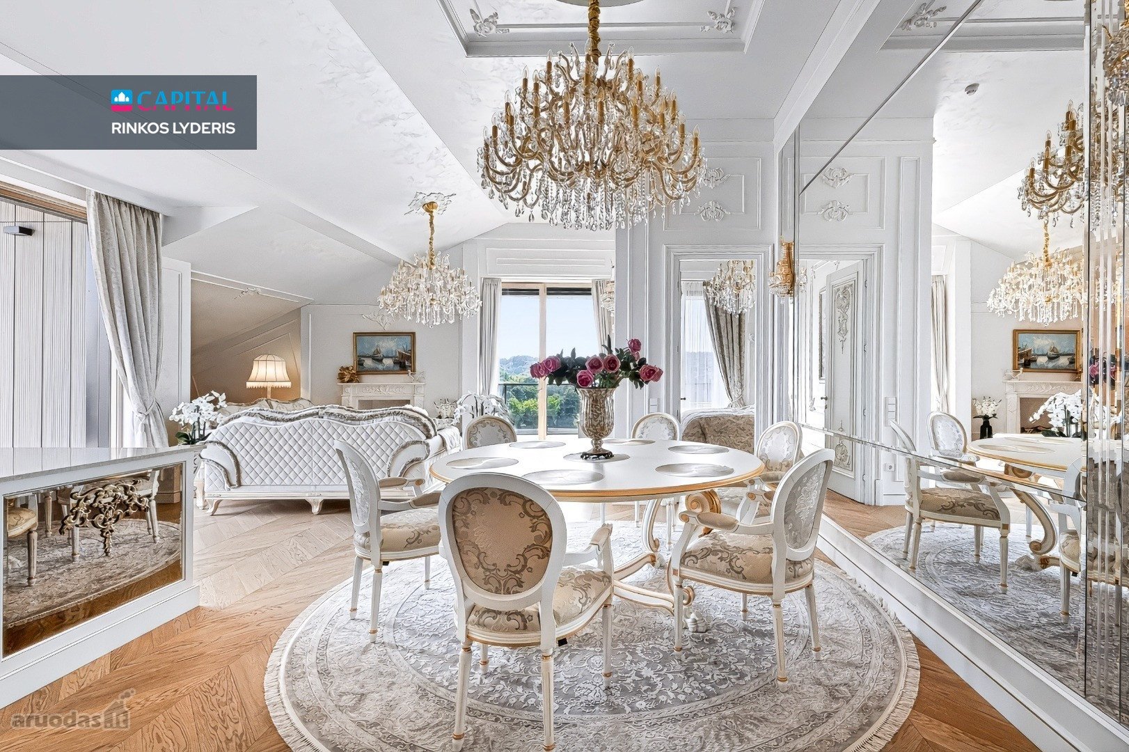 Parduodamas išskirtinis 5 kambarių, 149,15 m²