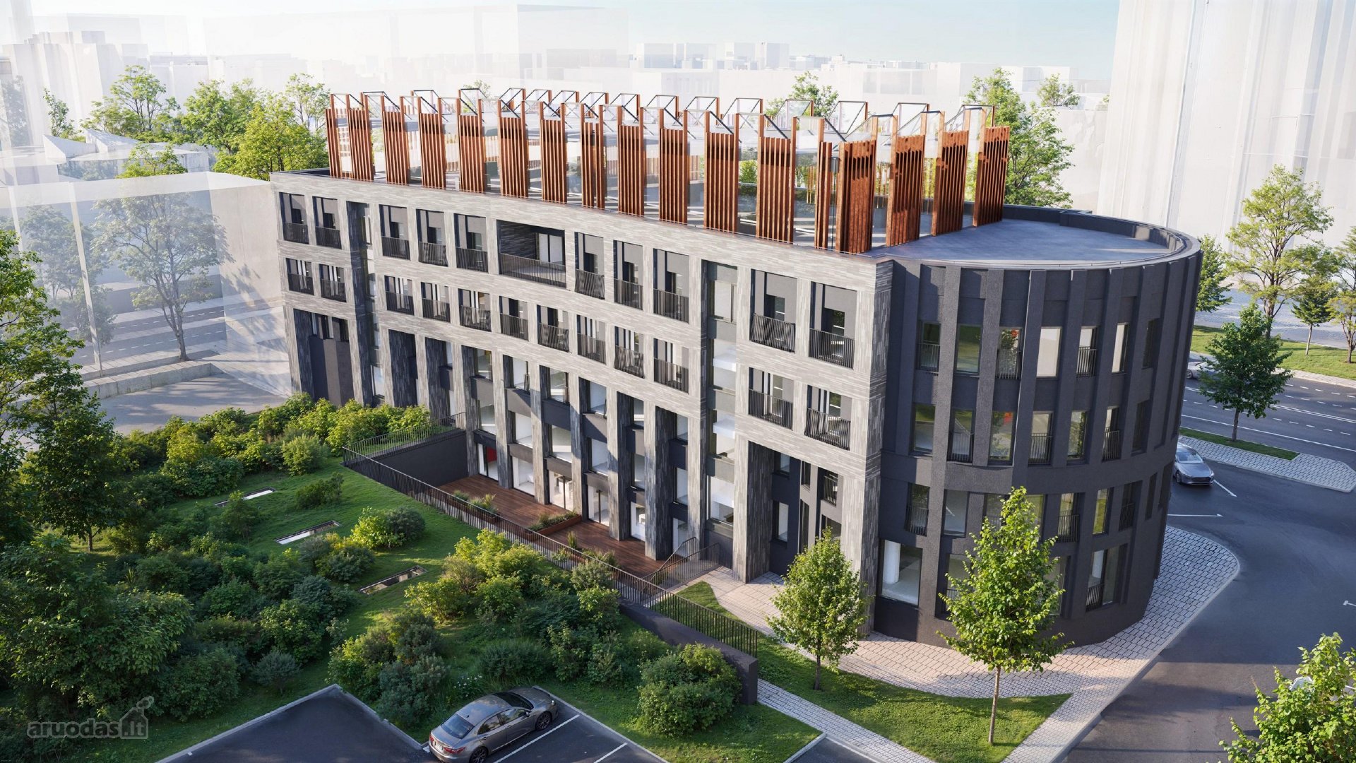 Parduodamos išskirtinės 134 m² komercinės