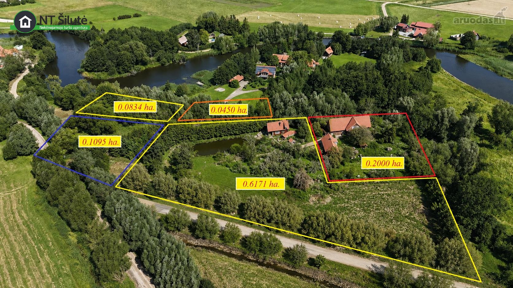Parduodama Erdvi Sodyba Rusnės Sen., Pakalnės