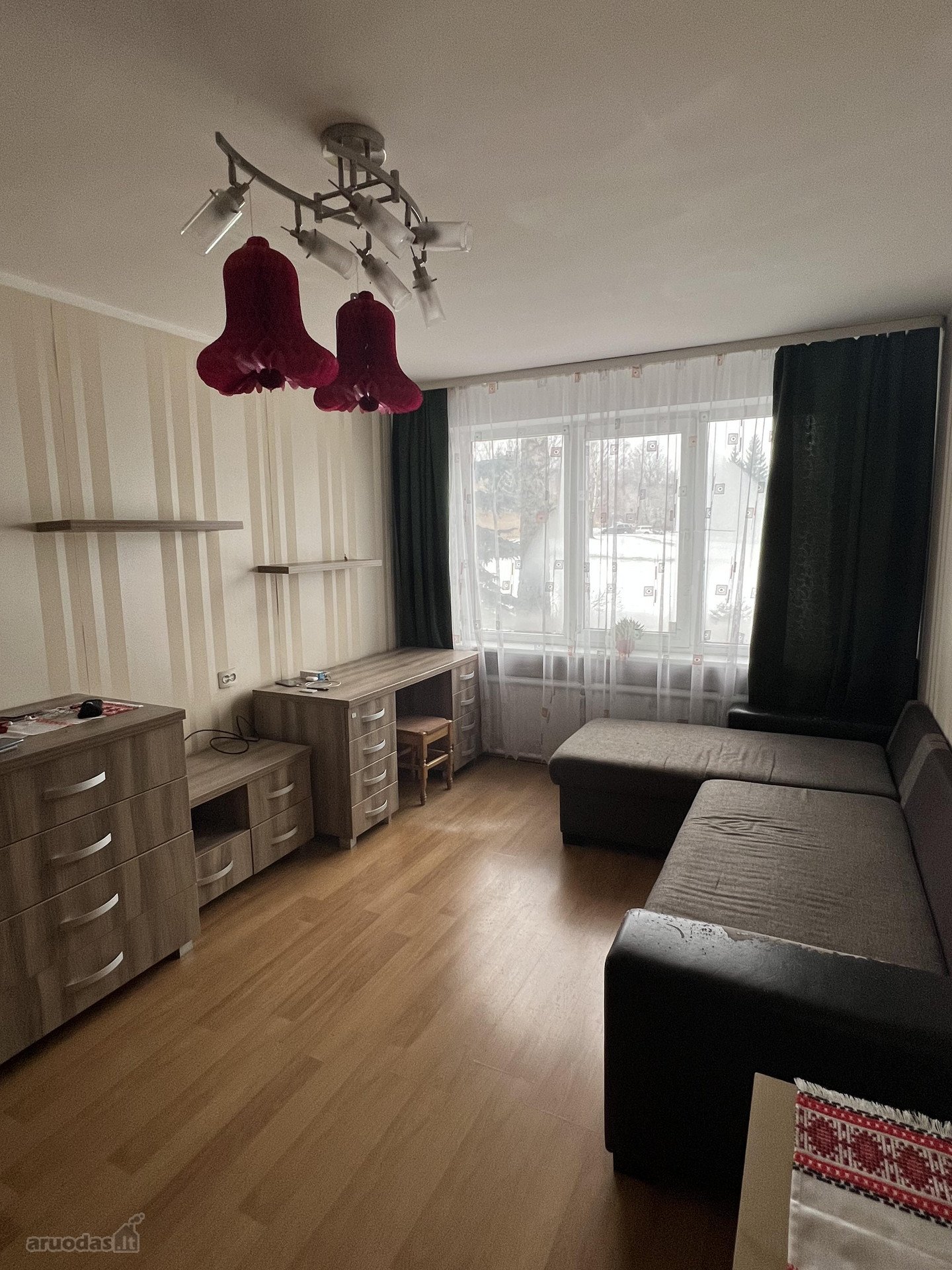 Parduodamos 33,17 m² 1 kambario butas kurį sudaro: