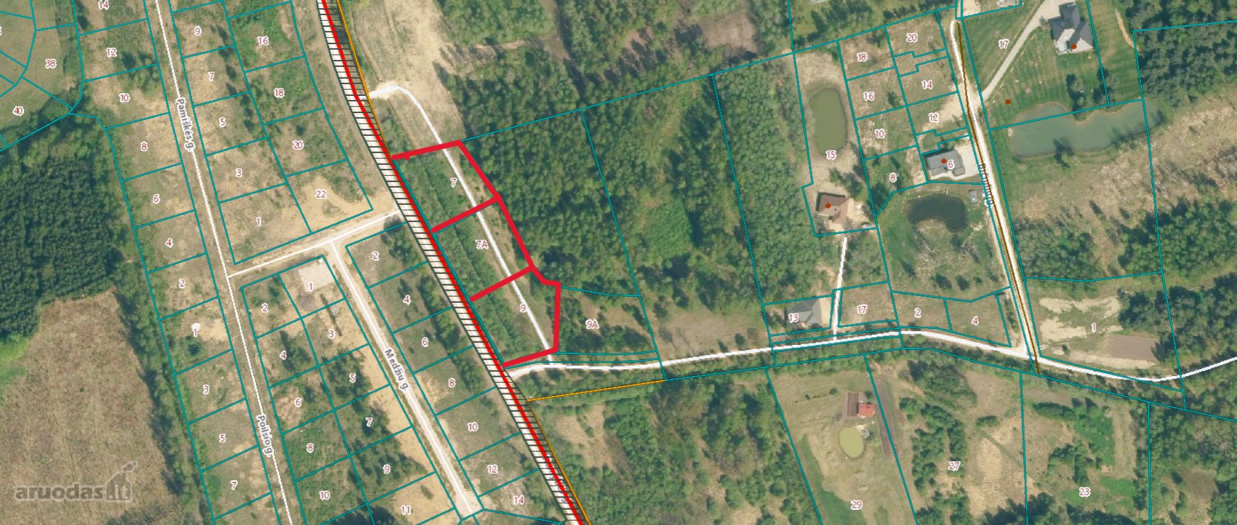 Parduodami Sklypai Jonušų K. Ramybės G.