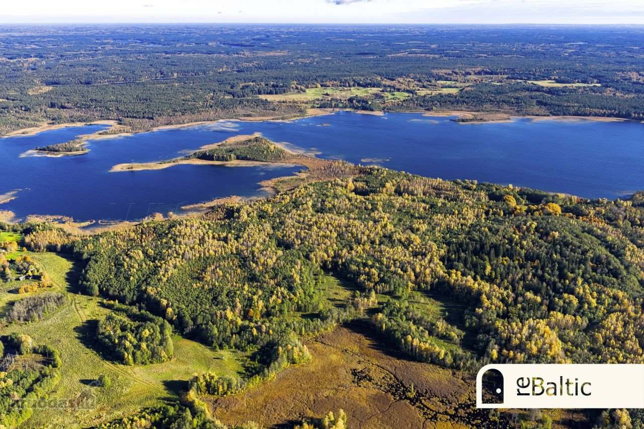 97.9 ha sklypas su pusiasaliu Stirnių ežere