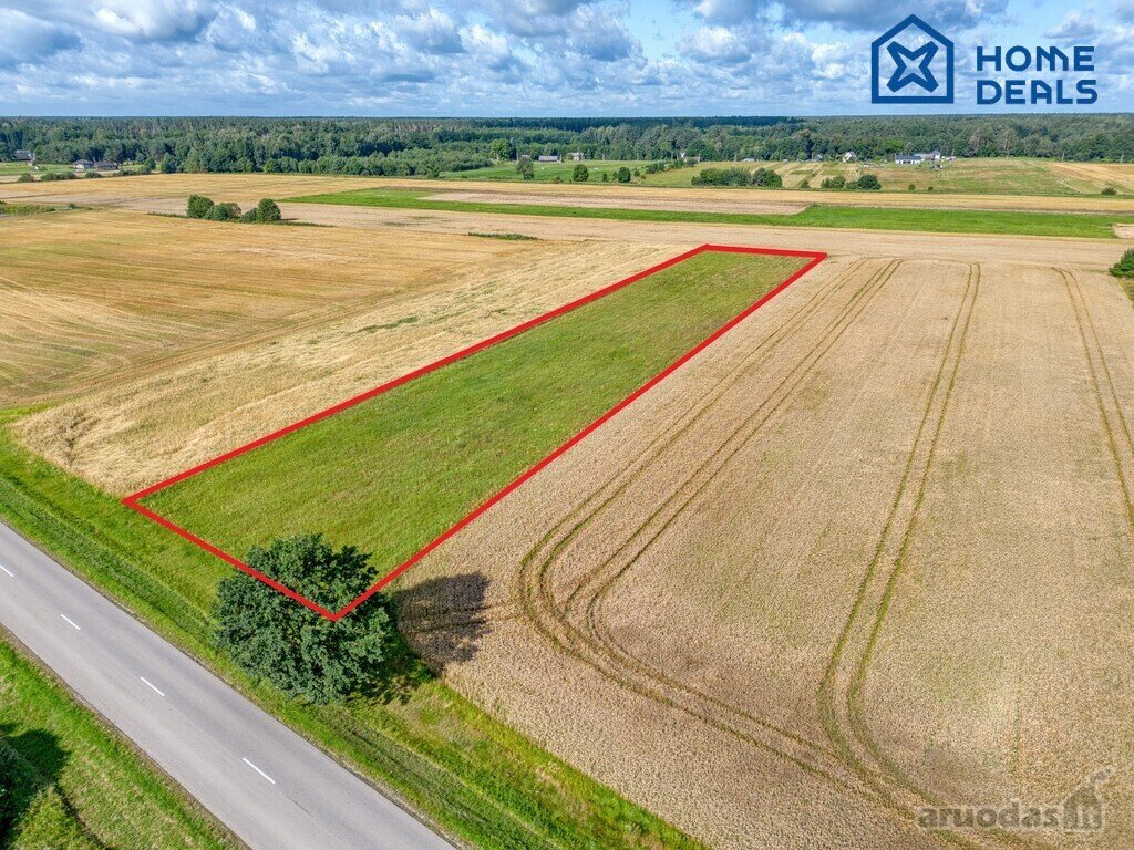 Parduodamas žemės ūkio paskirties sklypas