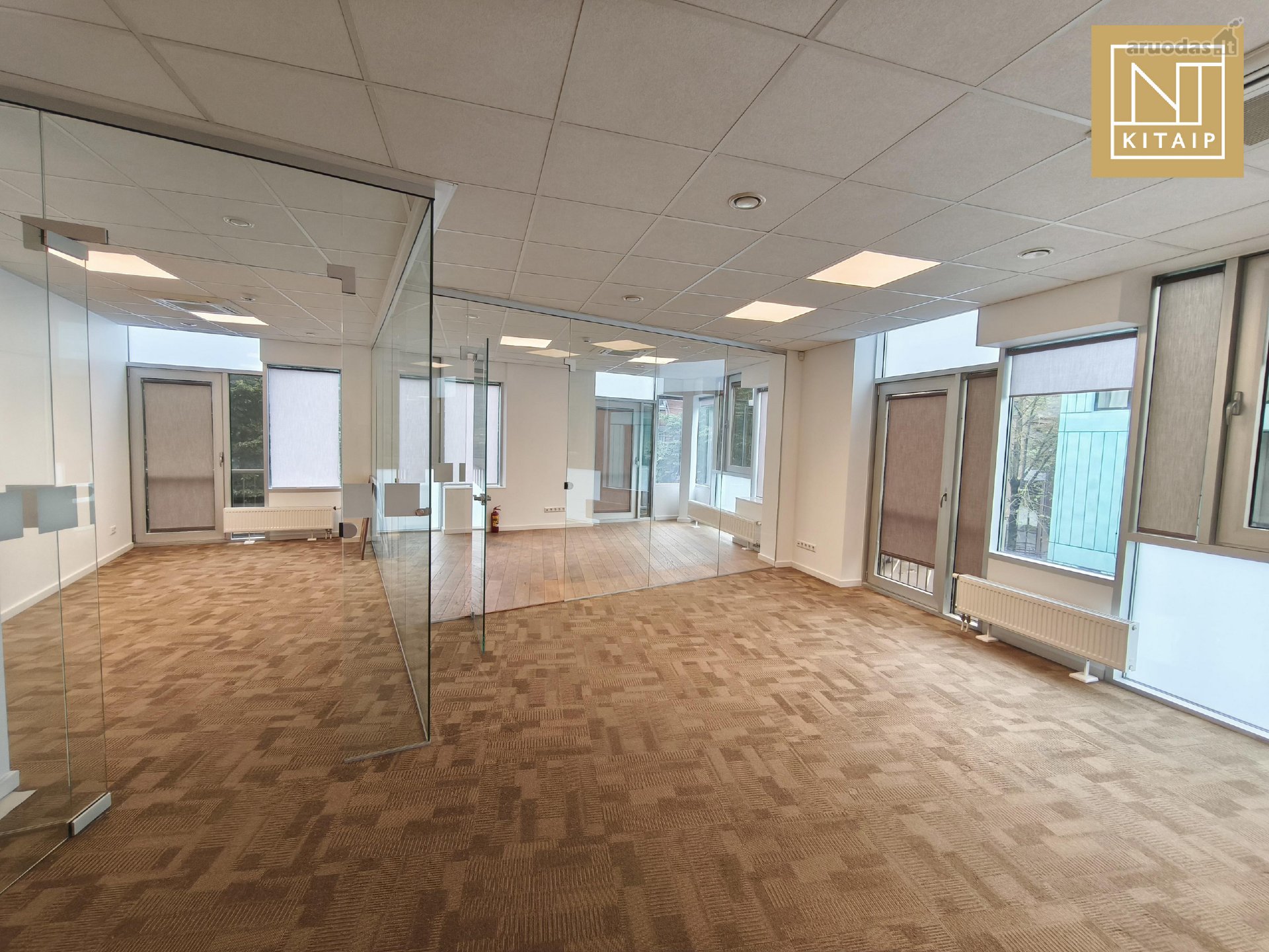 Biuras Klaipėdos centre: moderniems darbo