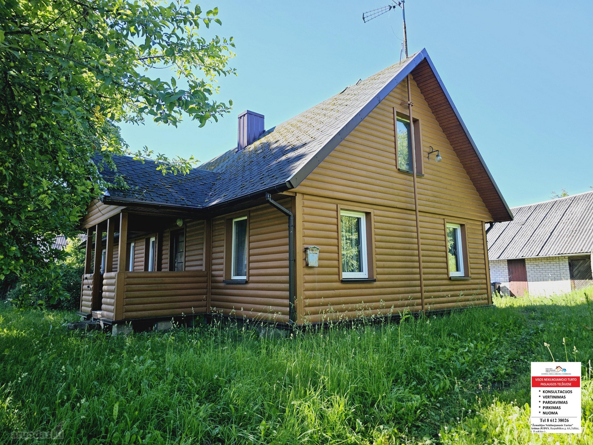 Parduodamas gyvenamasis namas Telšių 6,