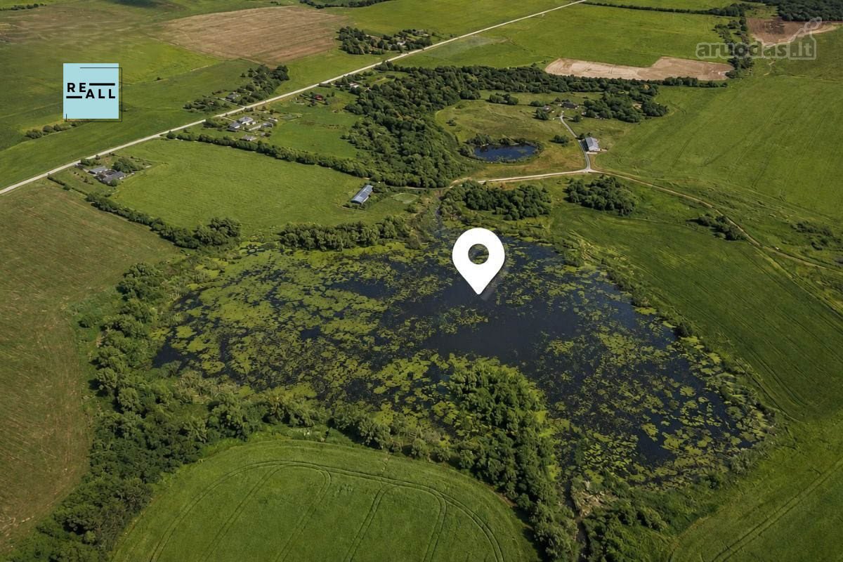 Parduodamas 5,8 Ha Sklypas Su Ežeru – Kelmės