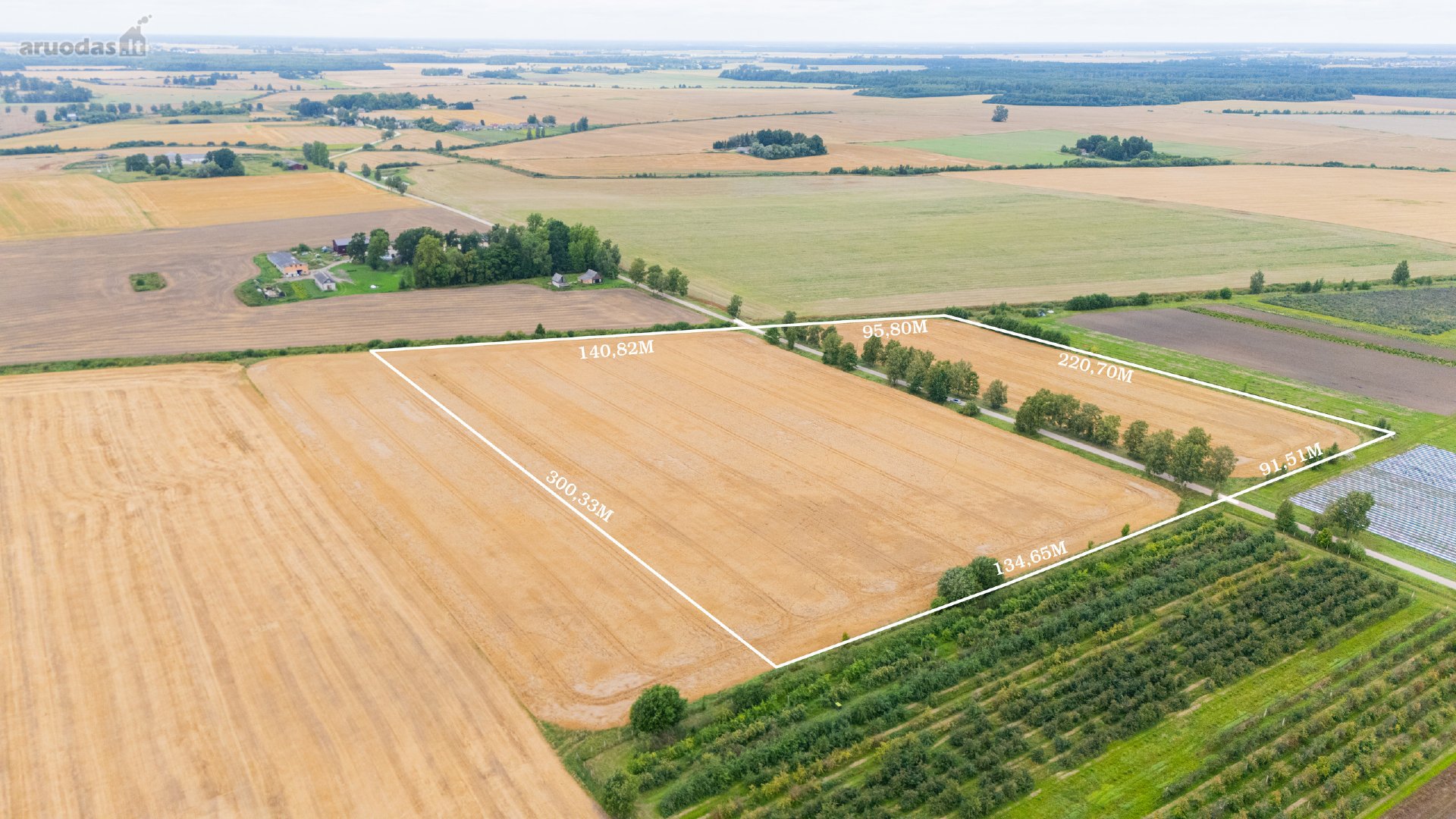 Parduodamas 6,0271 ha žemės ūkio paskirties