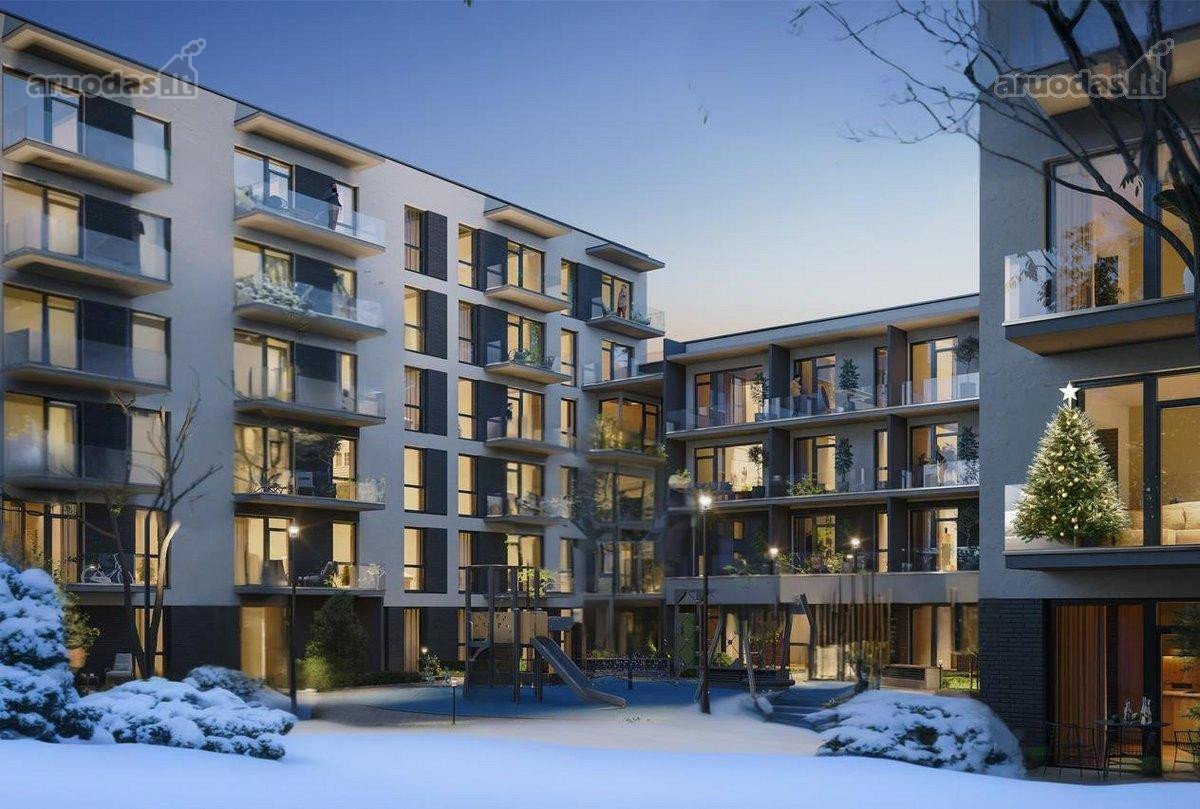 Parduodamas 2 Kambarių Butas Su Erdvia Terasa