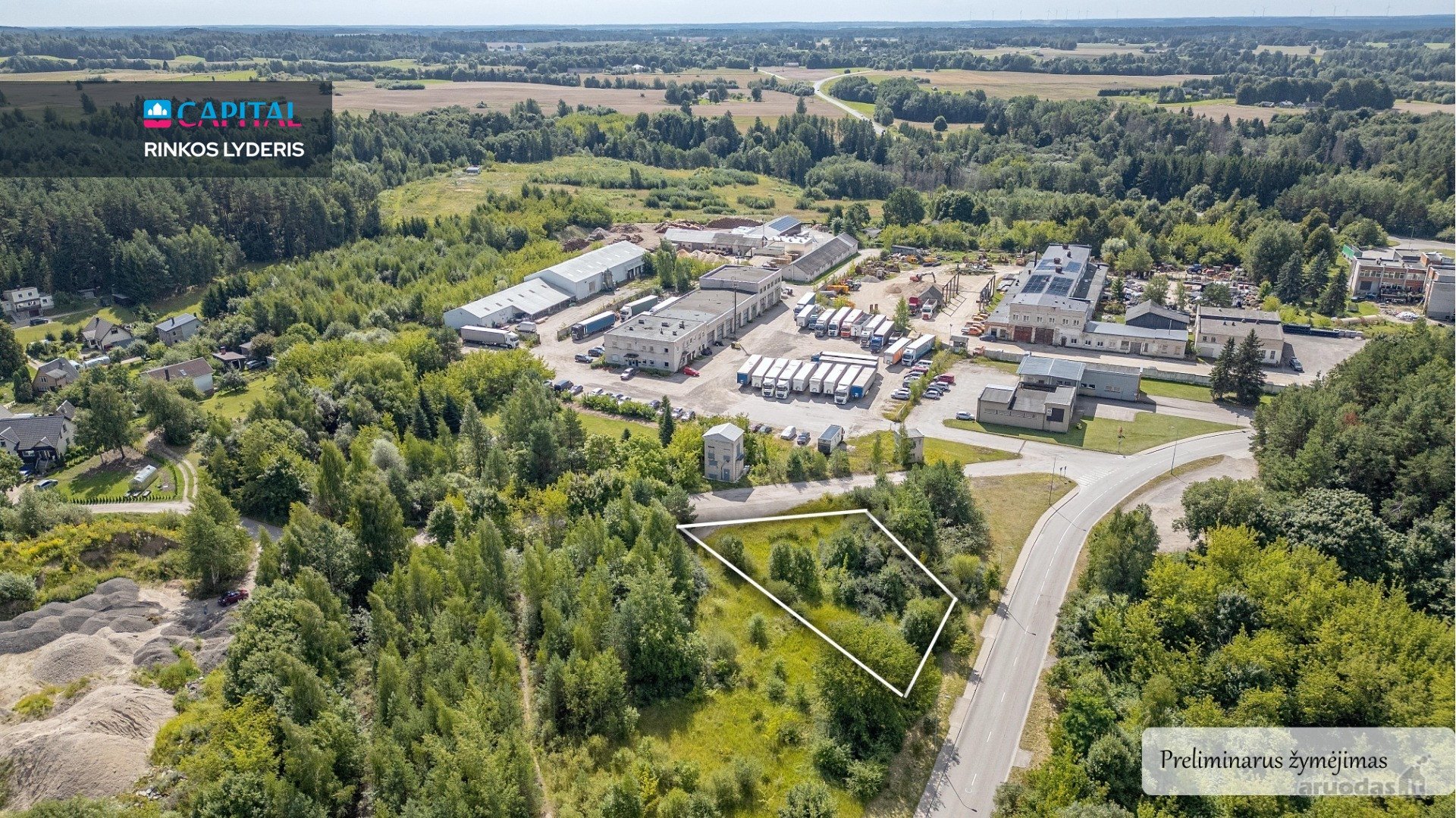 Anykščių mieste, S. Kairio g. 1, parduodamas