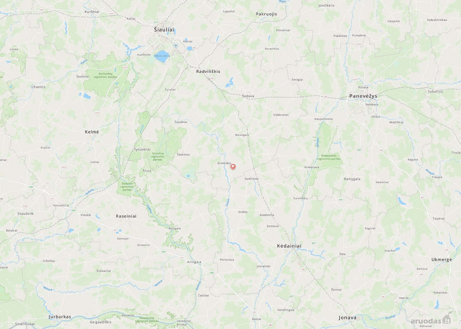 Parduodamas 3 ha žemės sklypas Radviliškio r.