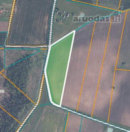 ? Parduodamas 3,19 ha žemės ūkio paskirties