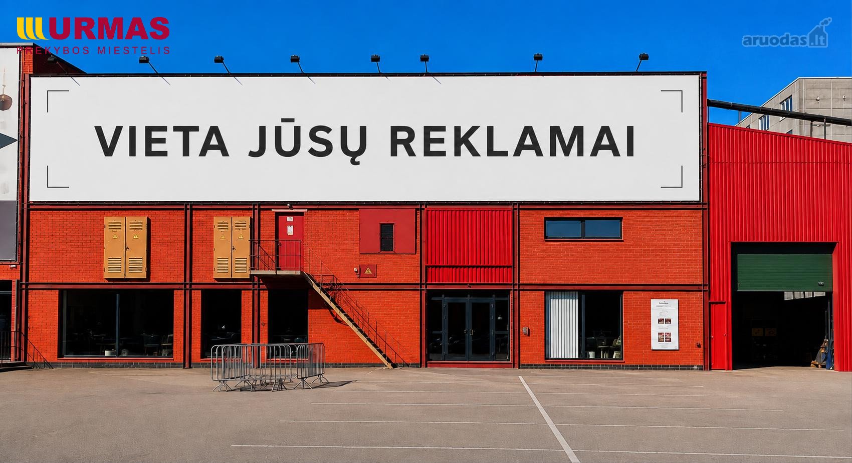 Nuomojamos prekybinės patalpos Urmas prekybos