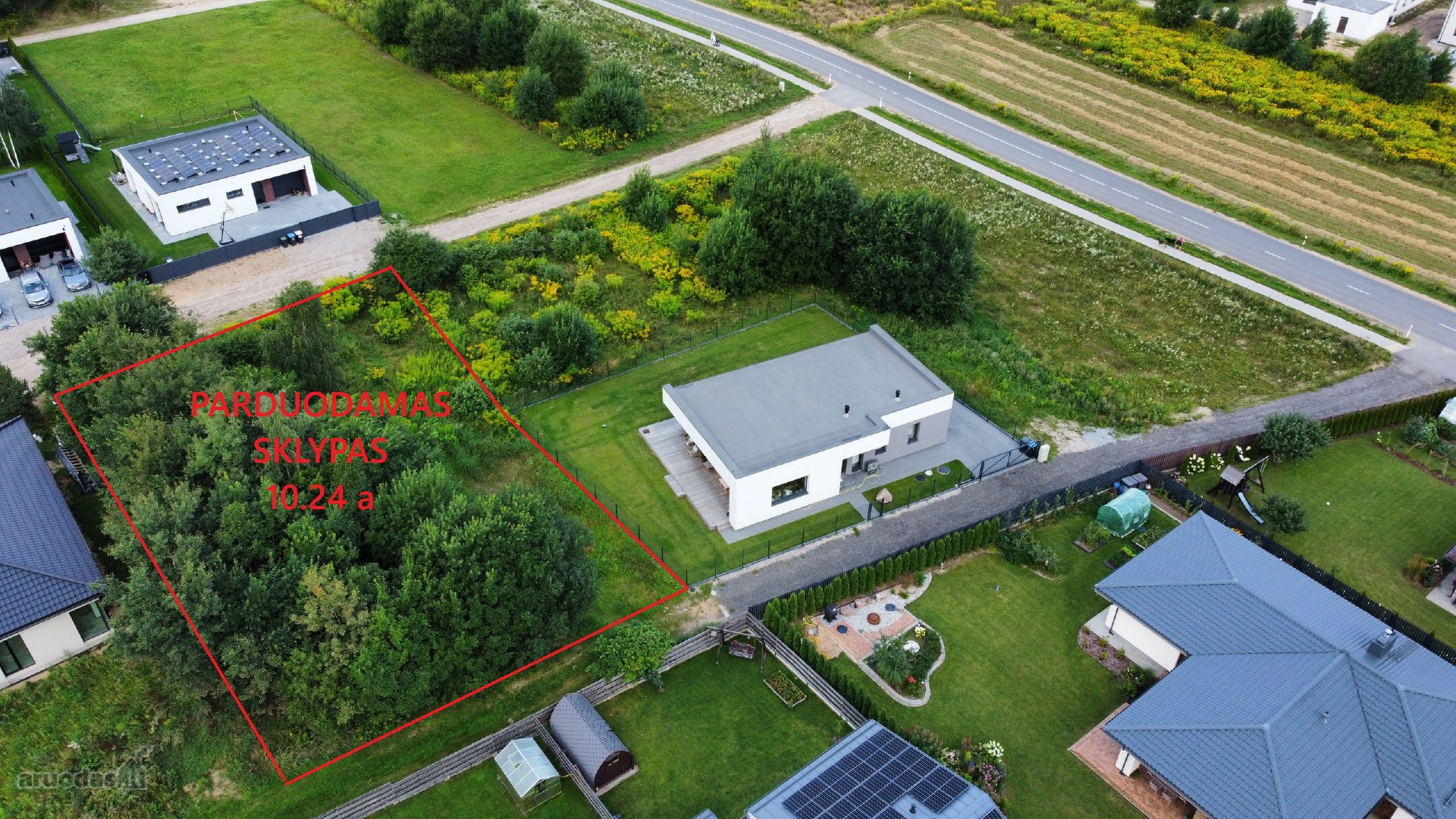 Parduodamas Namų Valdos Sklypas Šalia Verkių
