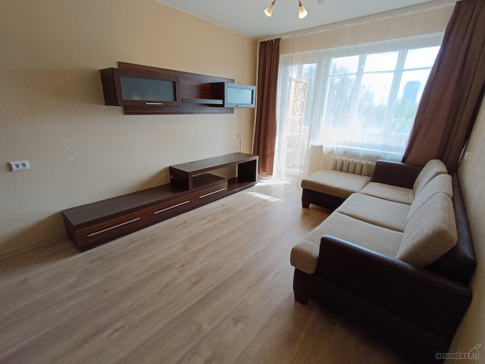 Išnuomojamas suremontuotas 1k. butas