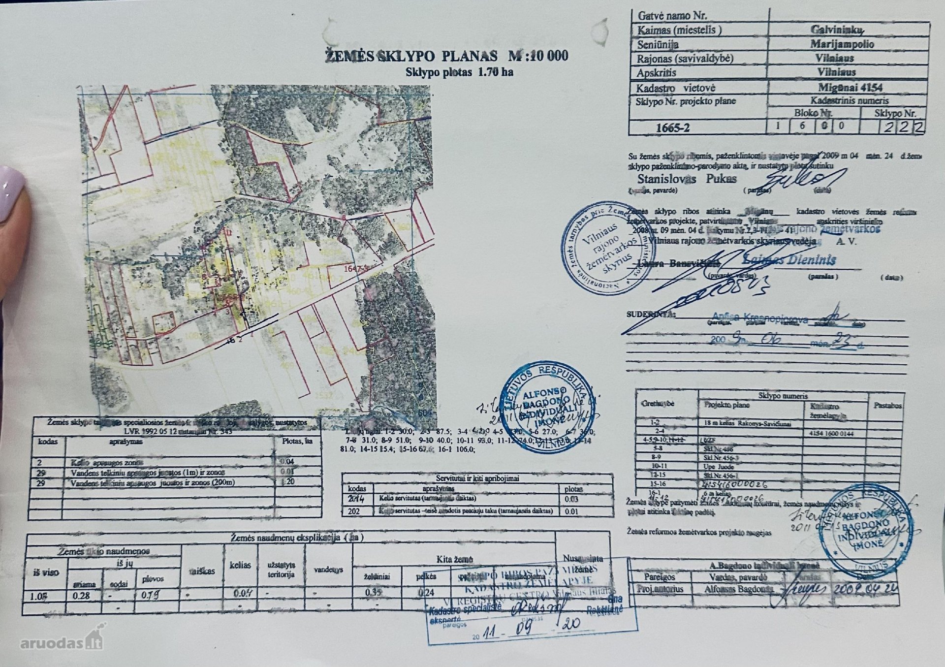 Parduodamas sklypas , šalia pagrindinio kelio