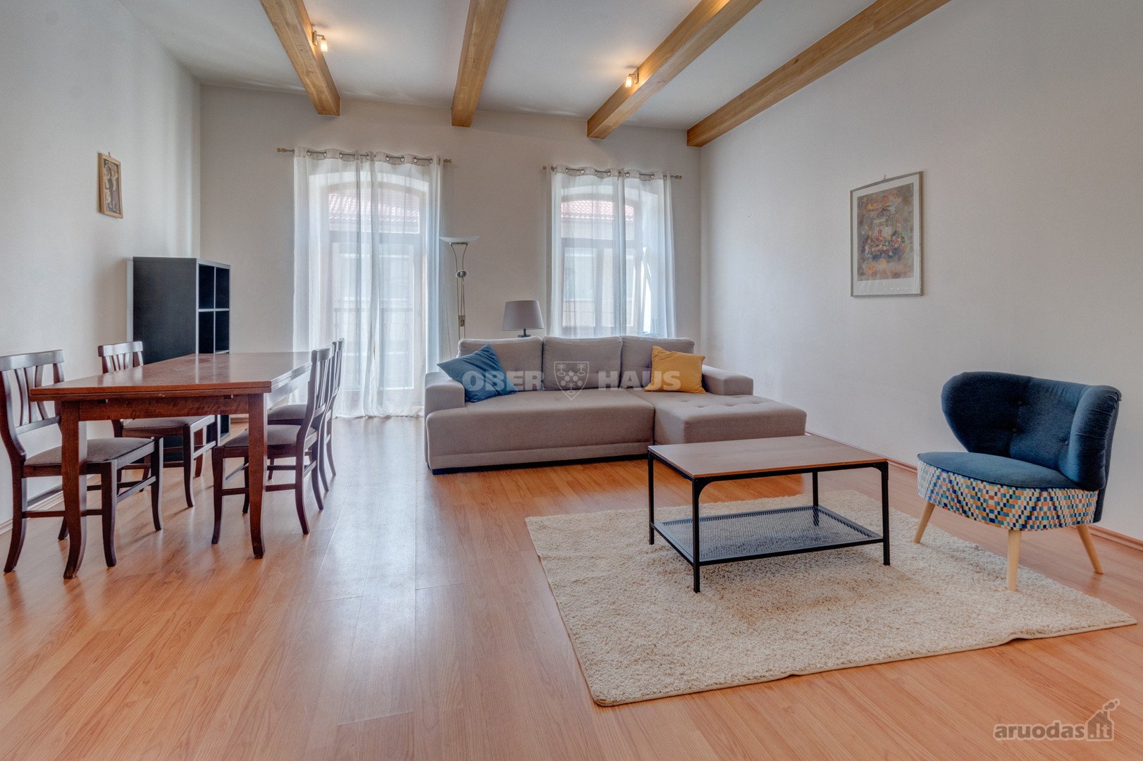 Išnuomojamas 2 kambarių, 68 m² butas