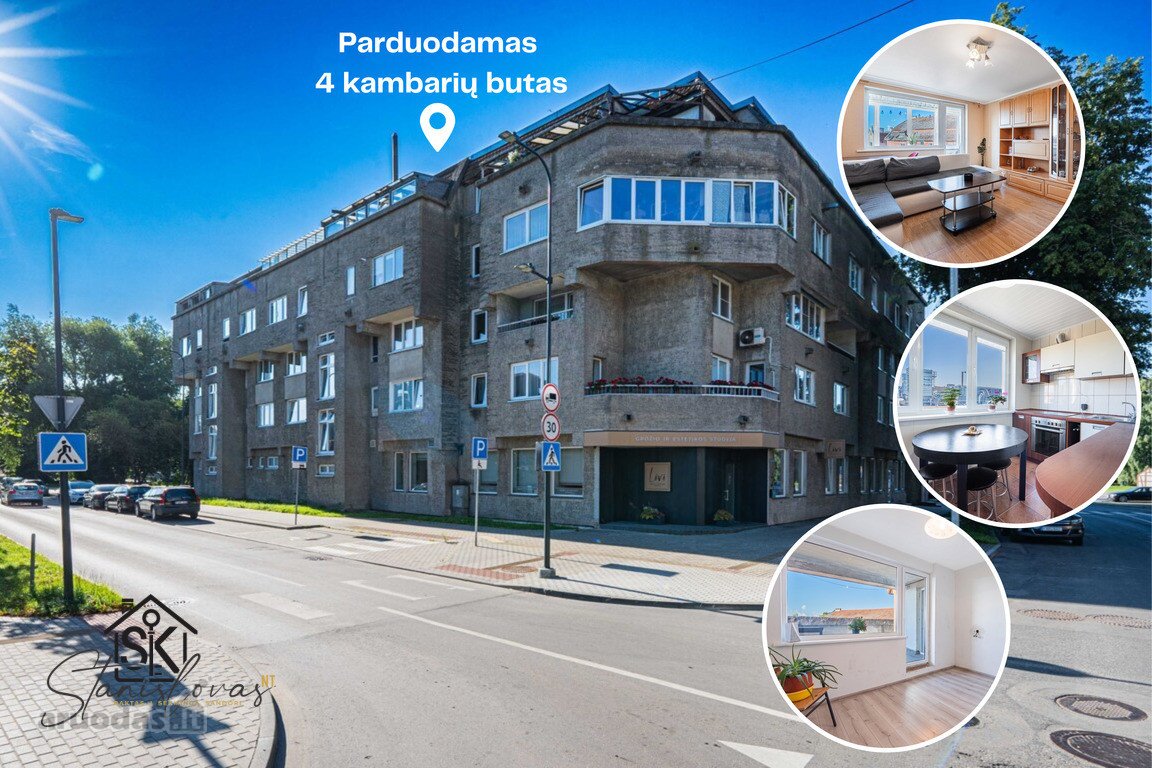 Parduodamas 4 Kambarių Butas Šilutėje,