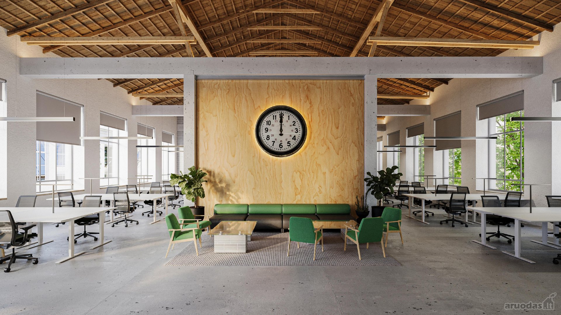 533 m² biuras „Tech Zity Vilnius“ –