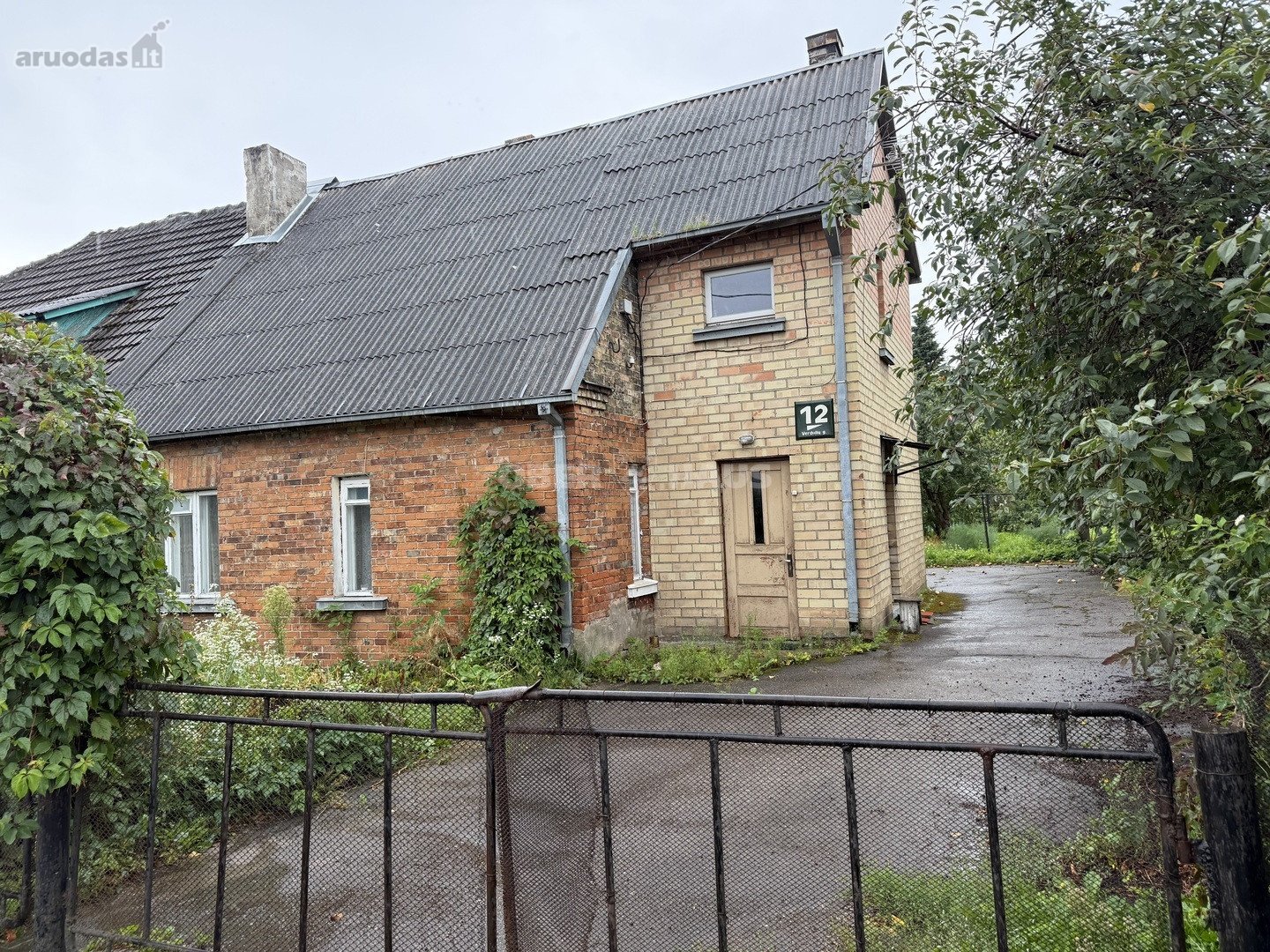 Parduodama dalis gyvenamo namo Verdulių g.,