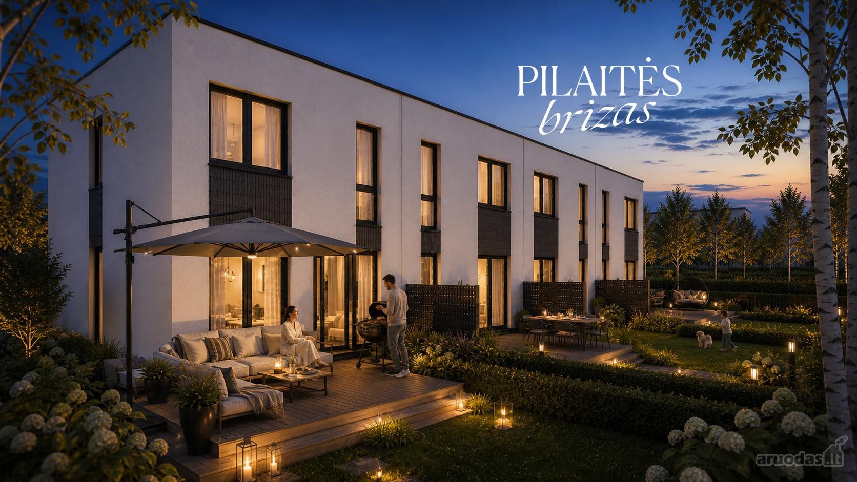 Pilaitėje, 250 M Iki Gilužio Ežero – Pilnai
