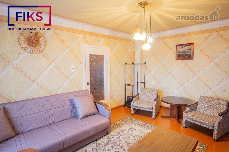 Nuomojamas Erdvus 2 Kambarių Butas