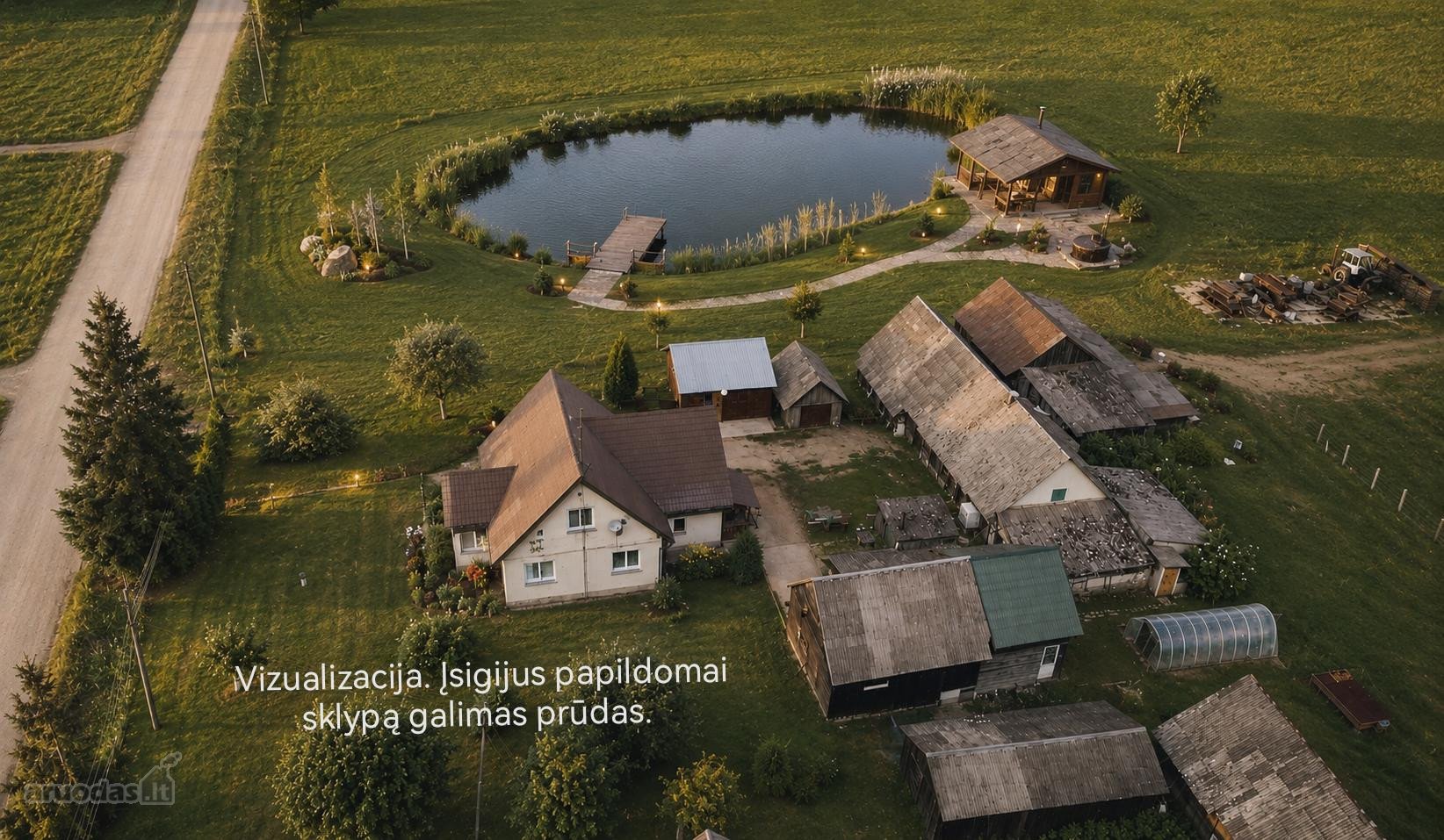 Parduodamas Namas Laukagalių Kaime, Traupio