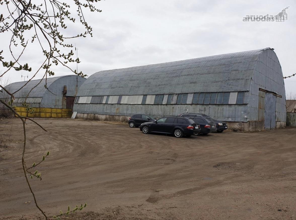 Išnuomojamas 533 m² Angaras / Sandėlis Su 20