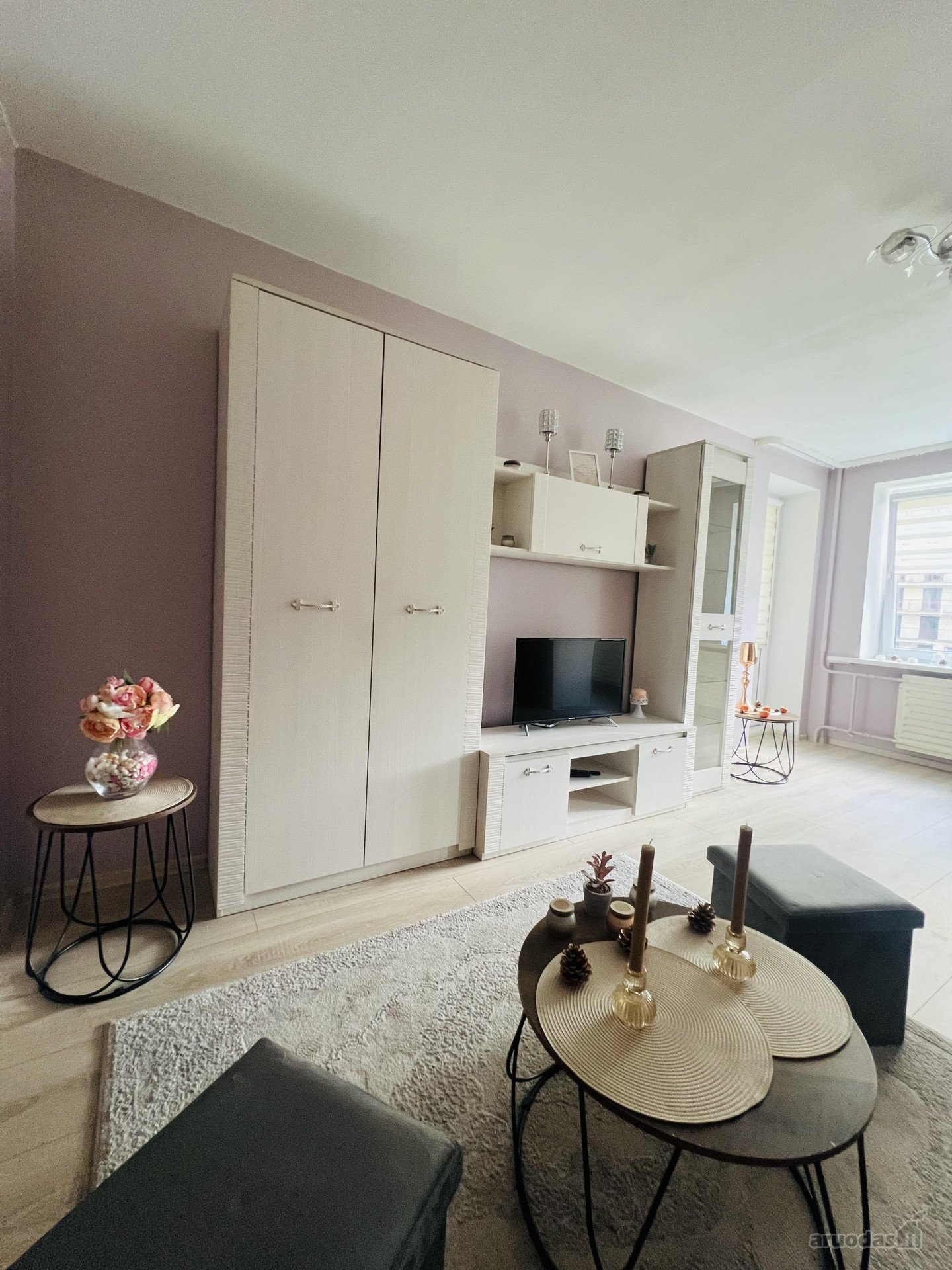 Jaukus Ir Erdvus 1 Kambario Butas Šeškinėje –
