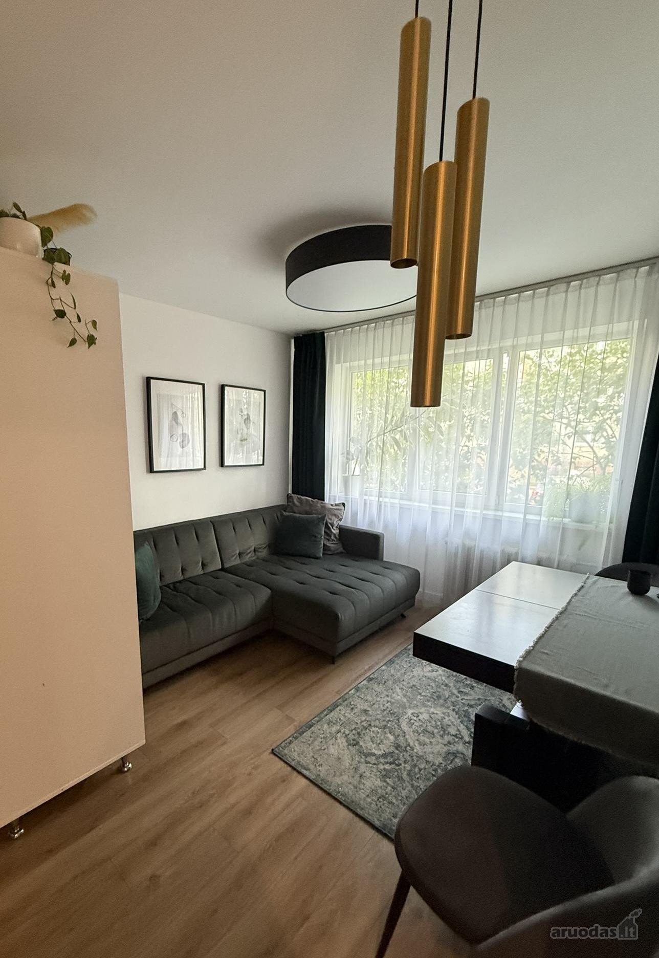 Nuo rugsėjo 3 d. nuomojamas stilingai ir