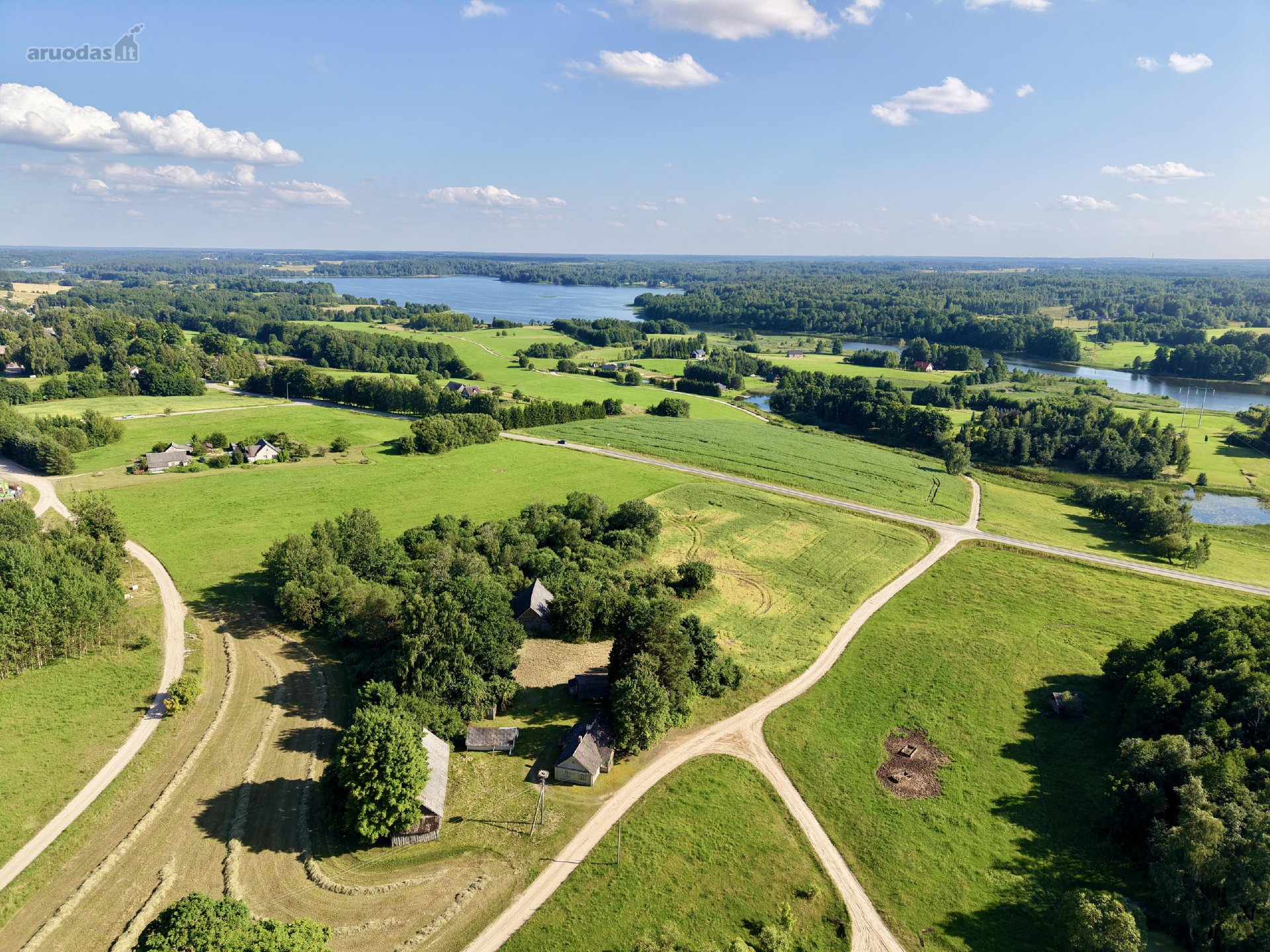 Parduodama Sodyba Su 8,76 Ha Sklypu Ir