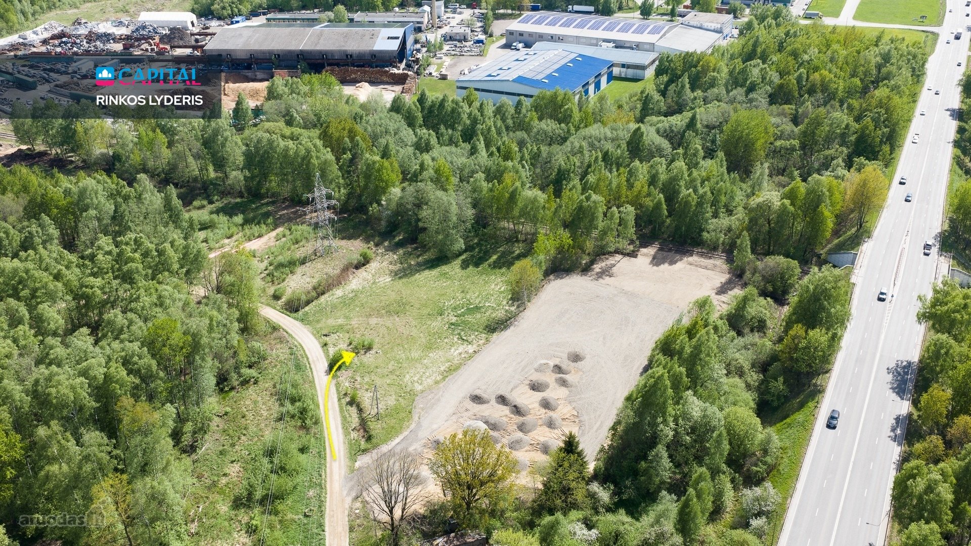 Parduodamas 33,53 arų sklypas Ateities pl.