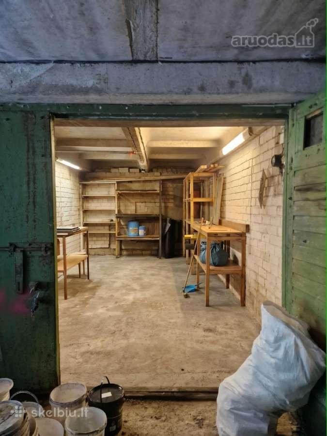 Parduodamas sausas garažas Vilniuje, Gardino