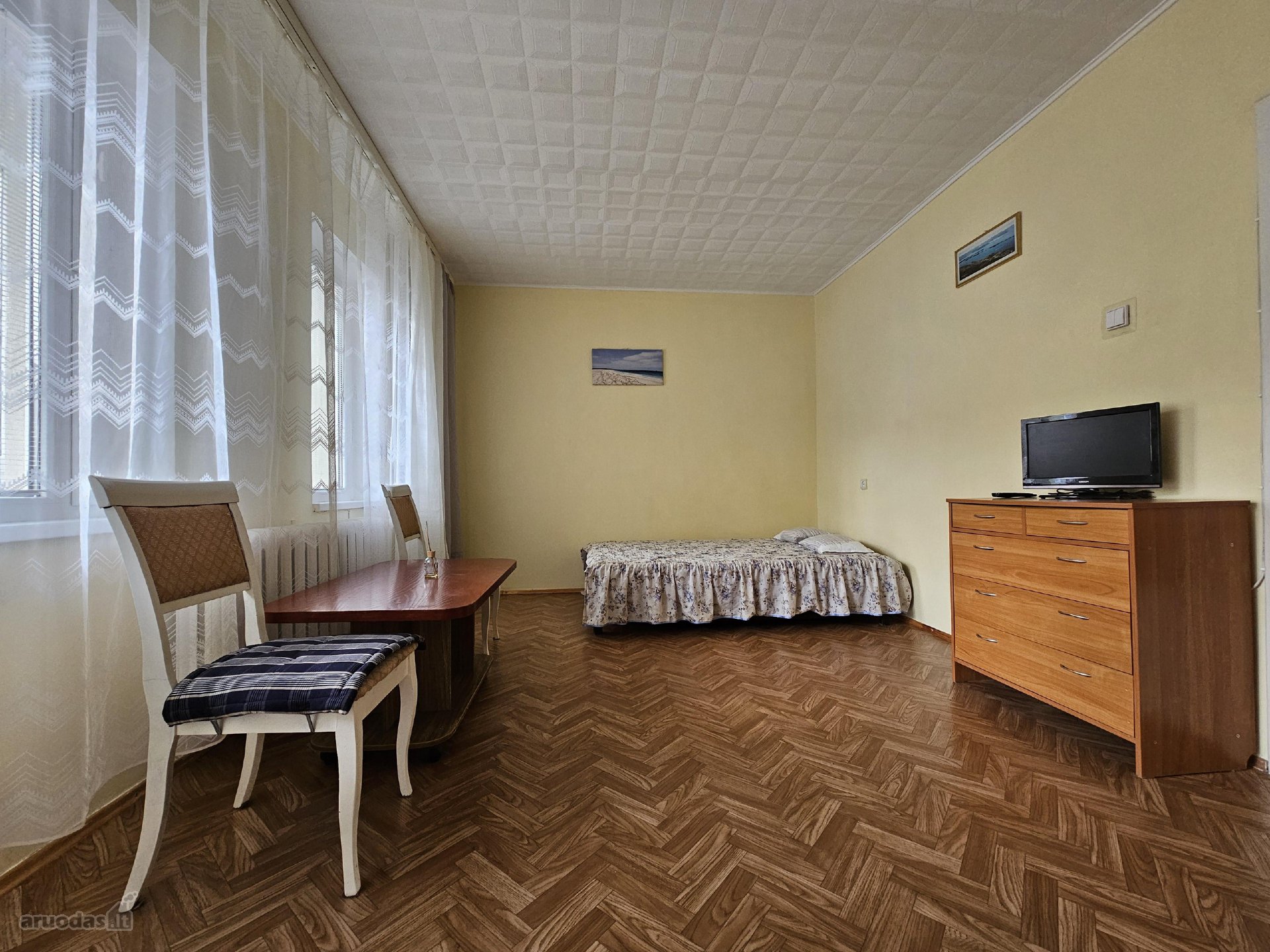 Išnuomojamas tvarkingas 1 kambario butas