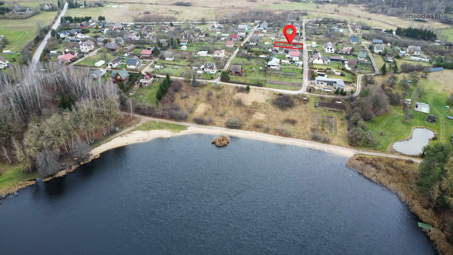Parduodamas sodo sklypas su sodo nameliu sodų