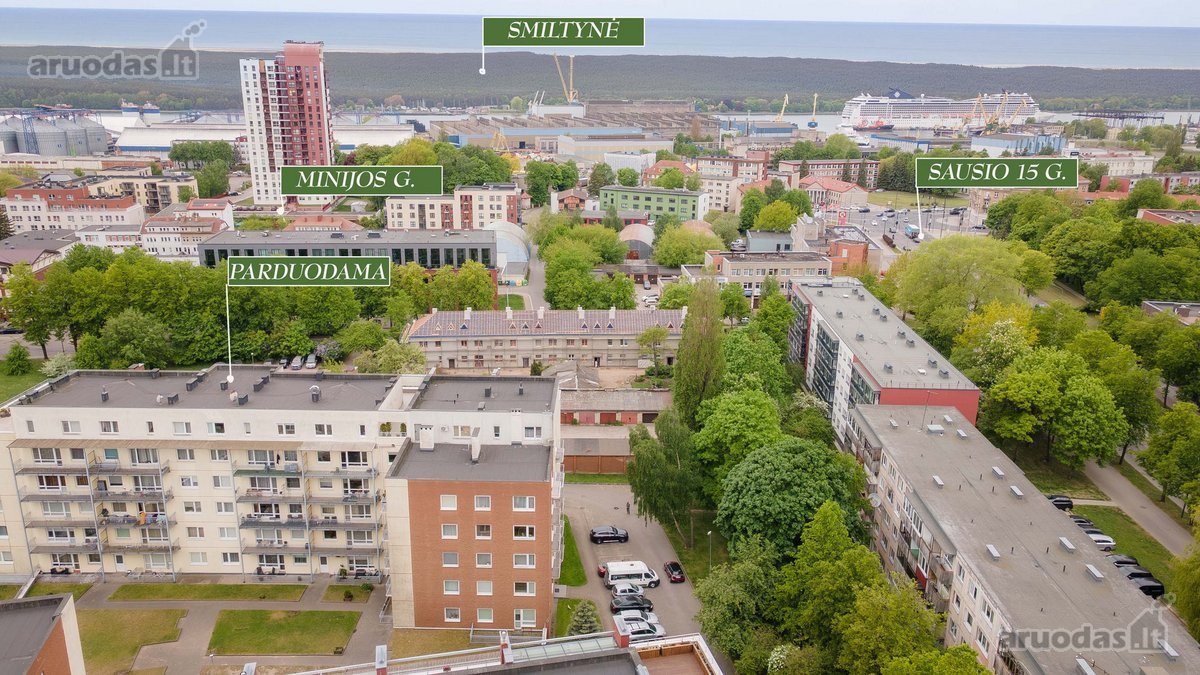 Modernaus 3-ų Kambarių Buto Su Balkonu Ir